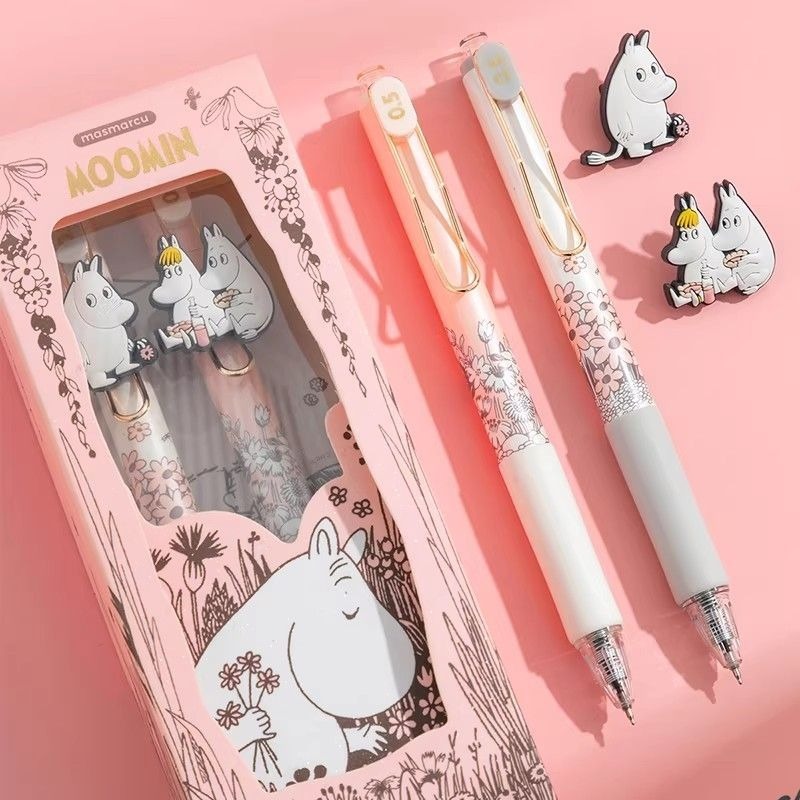 Stationery Warehouse - Moomin Cute Retractable Gel Pens 0.5mm