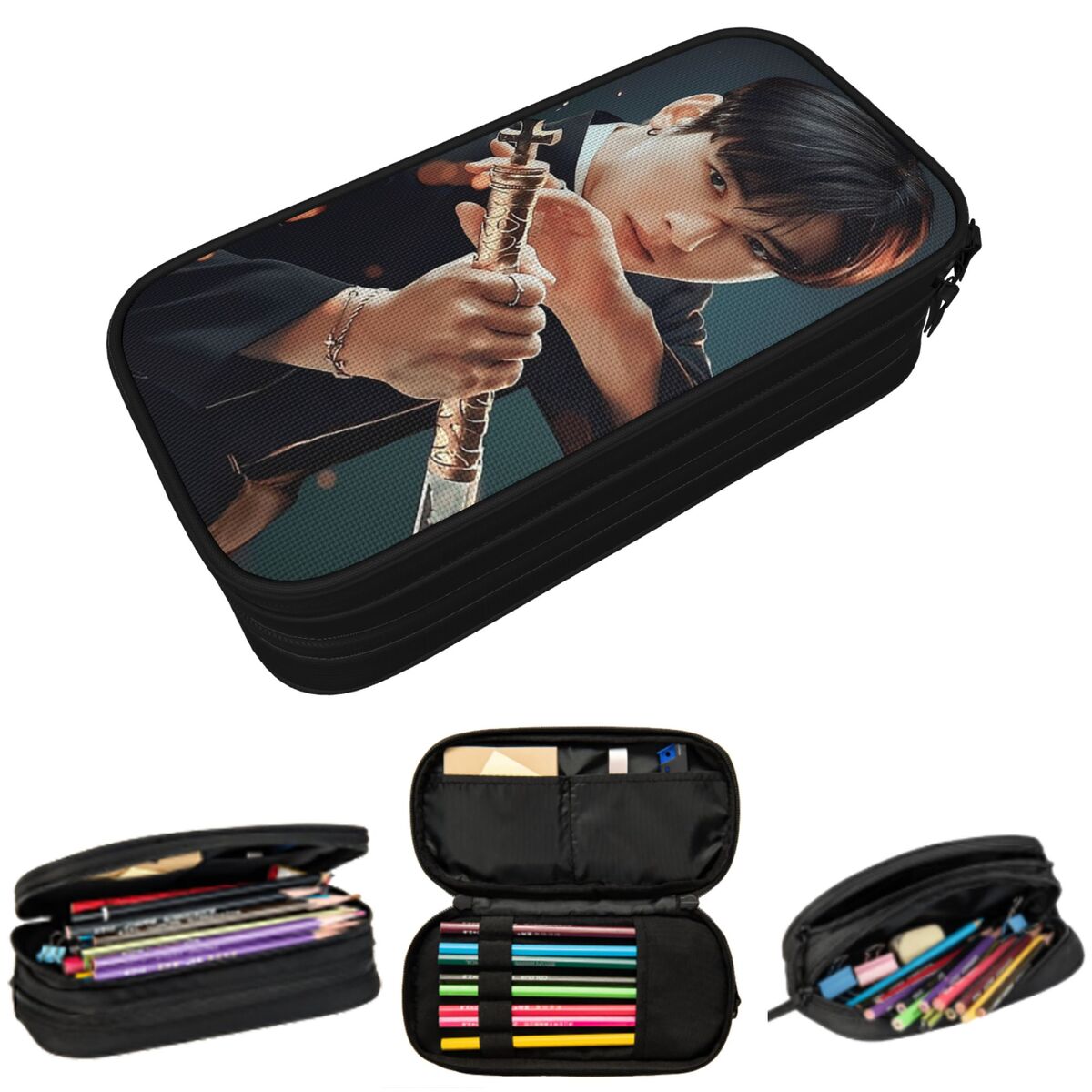 Cha Eunwoo Pencil Case for Boy - Stationery And Office Supply Chain のレビューと価格