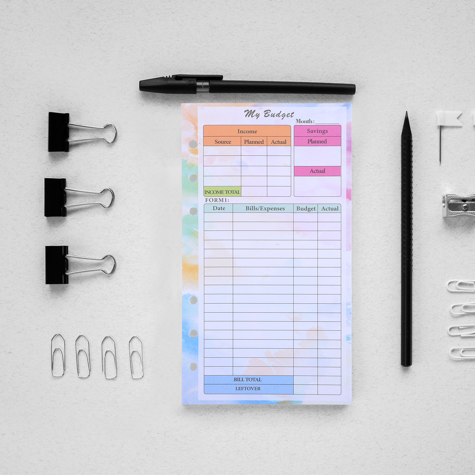14 Sheets A6 Budget Planner In - Planner Weekly Budget のレビューと価格