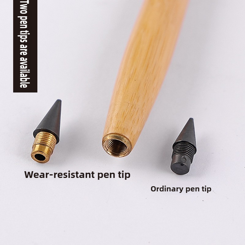Wooden Eternal Pencil No Sharp - Is Stationery Office Supply のレビューと価格