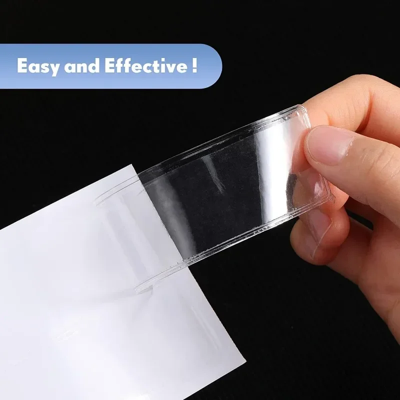 Clear Adhesive Shelf Tag Label - Office Supply Office Stationery Items のレビューと価格