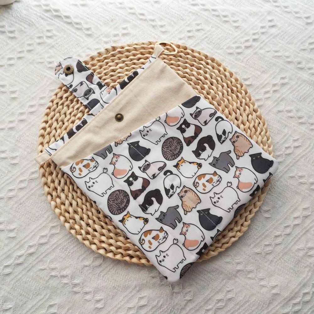 1PC Mellow Cat Canvas Book Bag - Ideal Stationery & Office Supply のレビューと価格