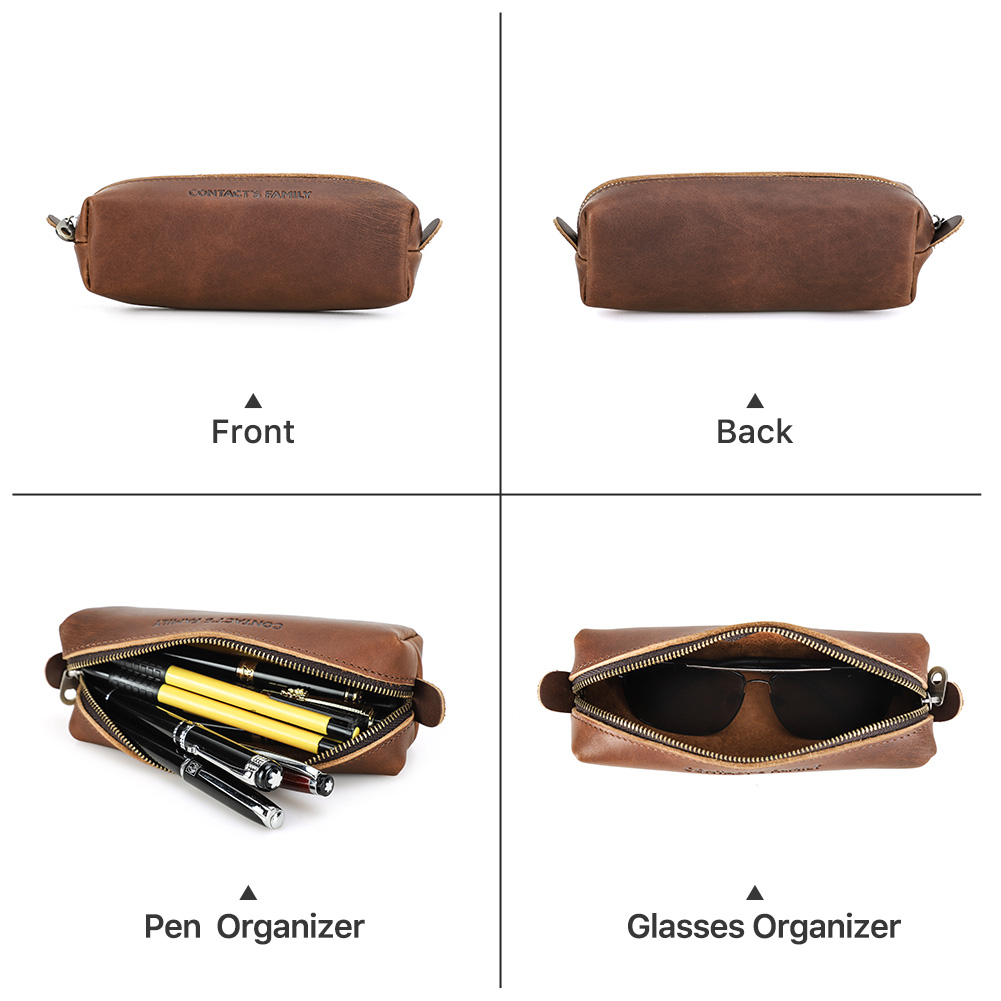 Retro Leather Pencil Case High - Office Stationery Supply Business のレビューと価格