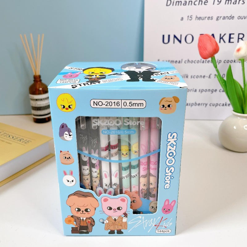 SKZOO Wolf chan Dwaekki Bbokar - Gel Ink Pen Set のレビューと価格