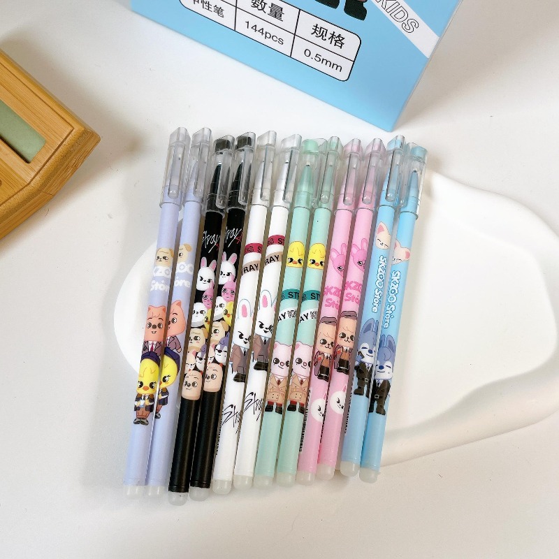 SKZOO Wolf chan Dwaekki Bbokar - Gel Ink Pen Set のレビューと価格