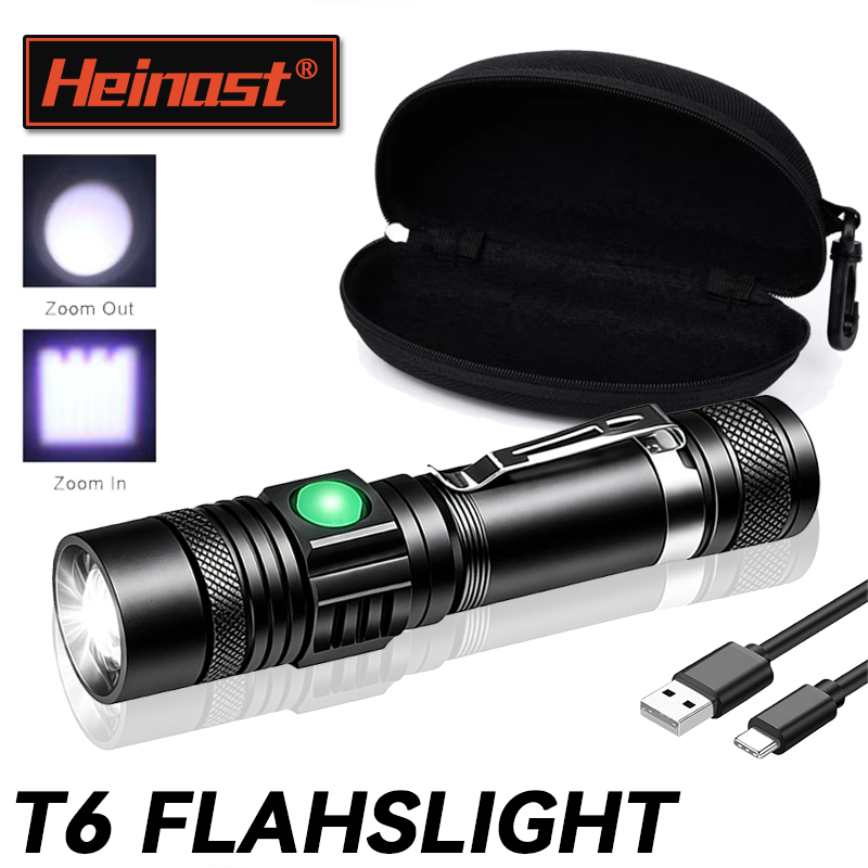 T6 LED Rechargeable Flashlight - Stationery Supply のレビューと価格