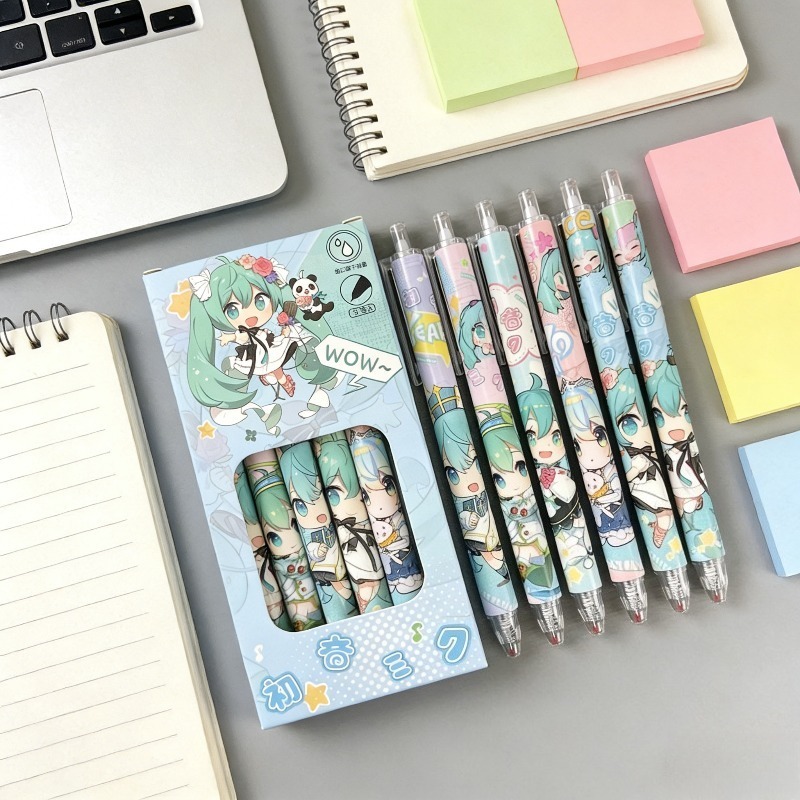 Hatsune Miku quick-drying gel  - Gel Ink Pen Set のレビューと価格