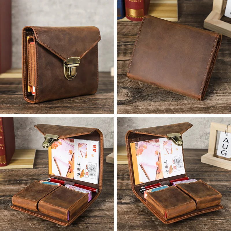 Luxury Retro Leather Notebook  - Office Stationery Supply Business のレビューと価格