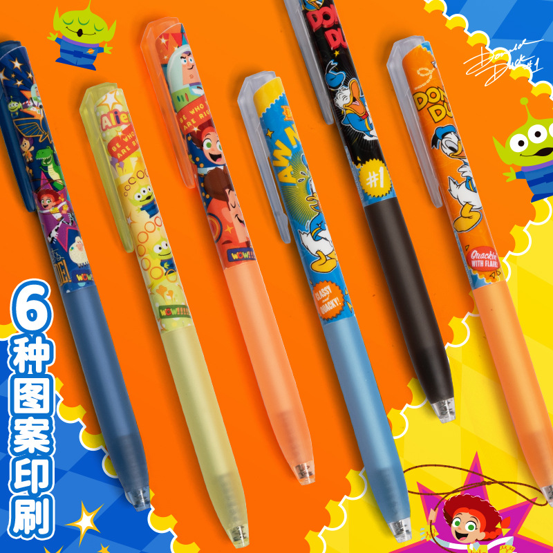 Disney 3pcs/set Retractable Ge - Gel Ink Pen Set のレビューと価格