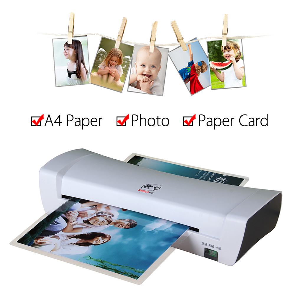 SL200 A4 Hot and Cold Laminati - Document Laminator Pouch のレビューと価格