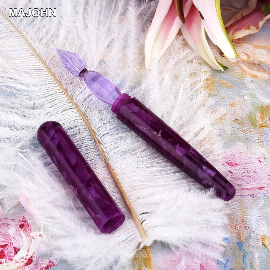 MAJOHN N10 Resin Handmade Glas - Office Stationery Supply Business のレビューと価格