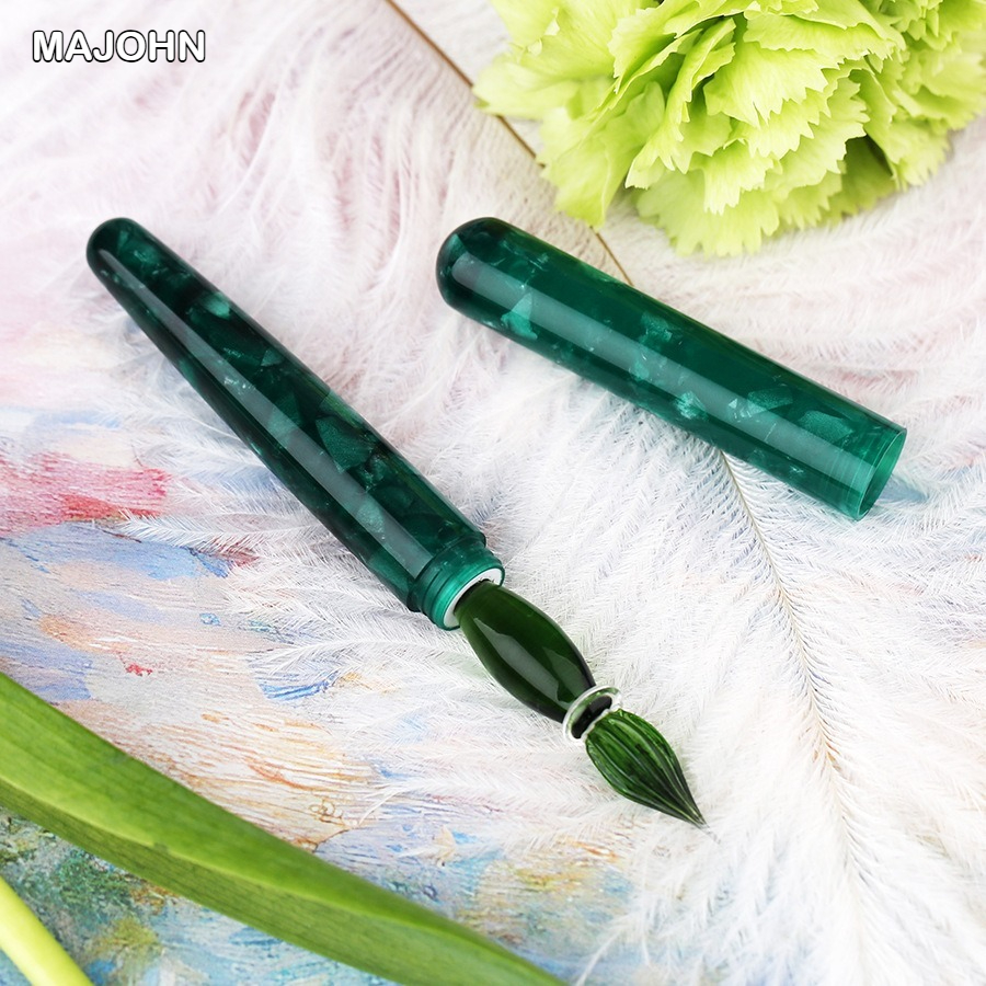 MAJOHN N10 Resin Handmade Glas - Office Stationery Supply Business のレビューと価格
