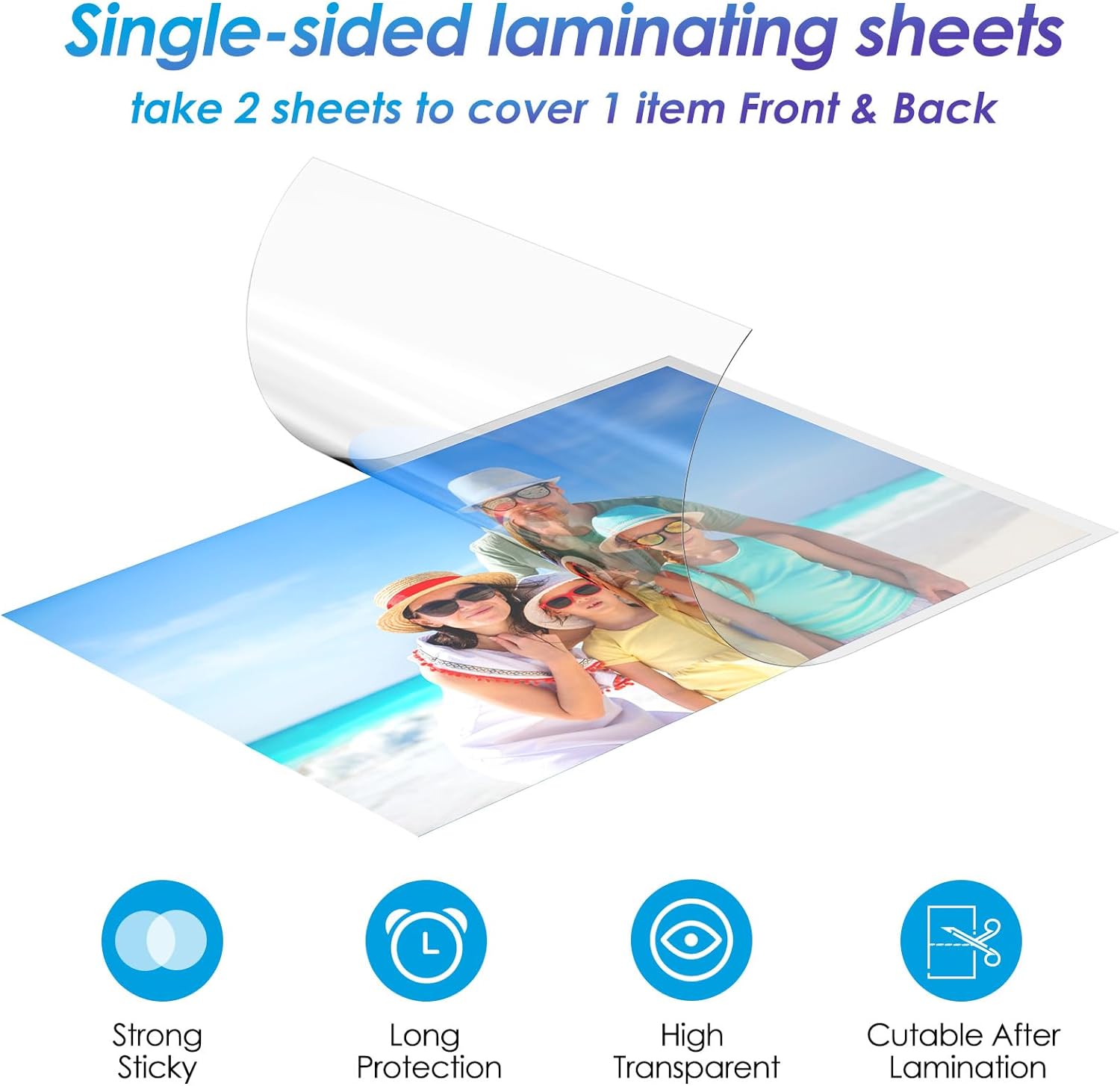 ESHANG 20Sheets Clear Cold Lam - Document Laminator Pouch のレビューと価格