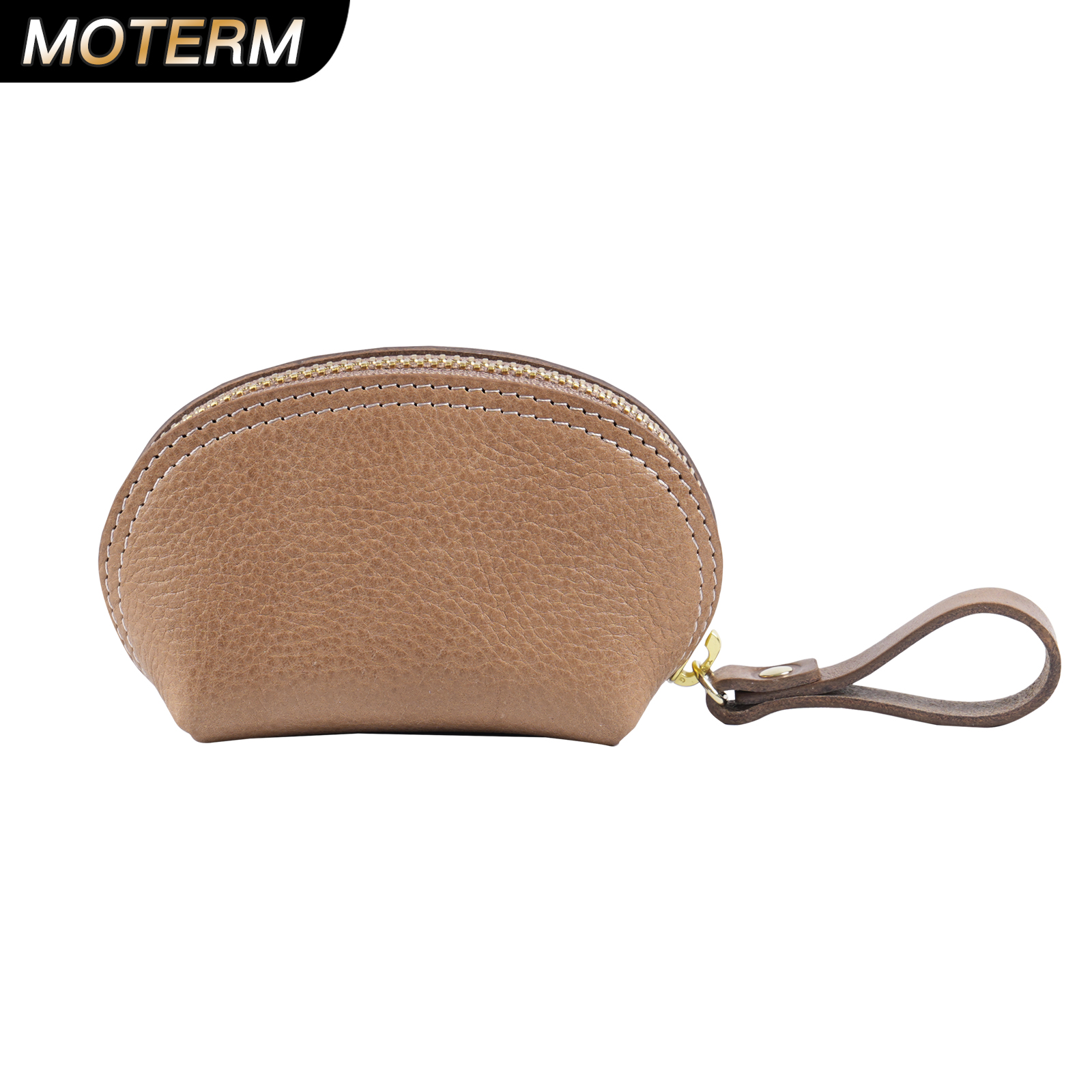 Moterm Mini Coin Pouch with Zi - Tan Stationery & Office Supply のレビューと価格