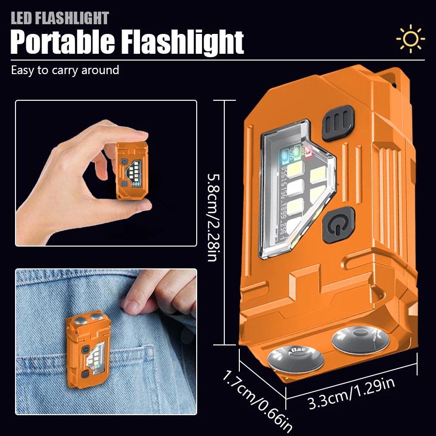 Mini Keychain EDC Flashlight R - Stationery Supply のレビューと価格