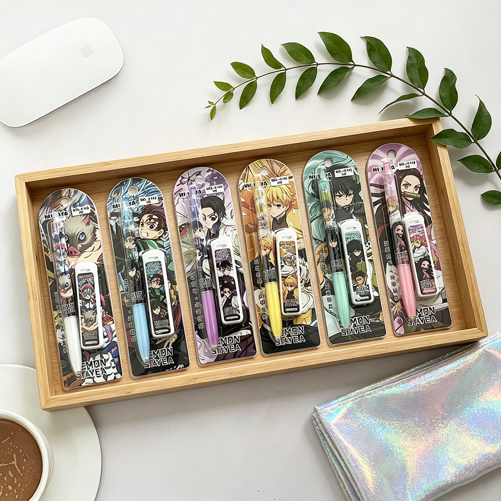 Random 1/6pcs Kawaii Demon Sla - Stationery Supply のレビューと価格