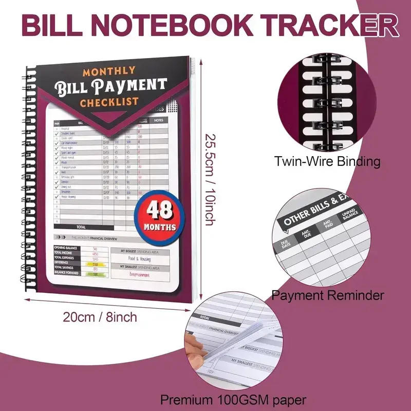 ADHD A4 Planner Notebook, Dura - Planner Weekly Budget のレビューと価格