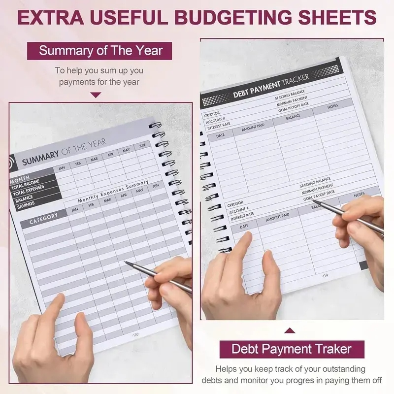 ADHD A4 Planner Notebook, Dura - Planner Weekly Budget のレビューと価格