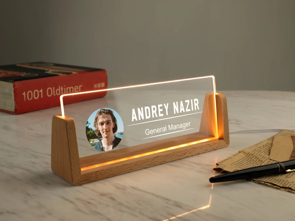 Customized Office Desk Name Pl - Desk Name Plate のレビューと価格