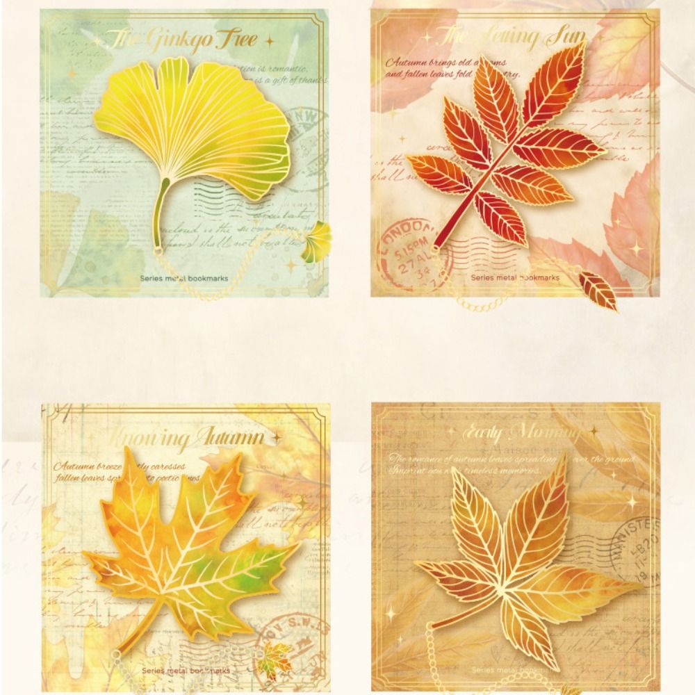 Metal Leaves Bronzing Bookmark - Stationery And Office Supply Chain のレビューと価格