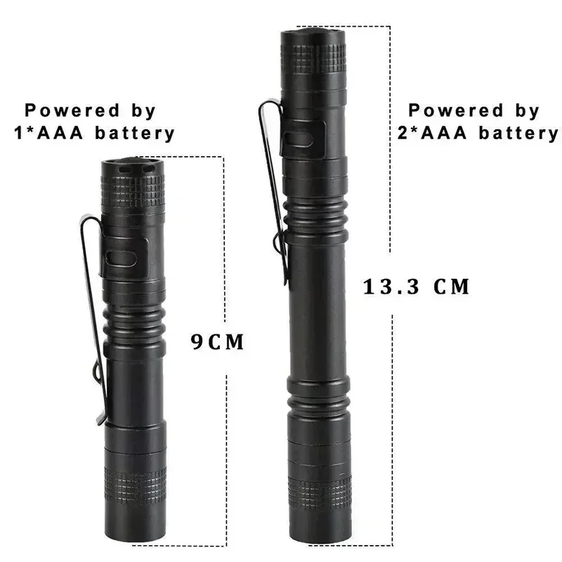 Portable Mini LED Pen Flashlig - Stationery Supply のレビューと価格