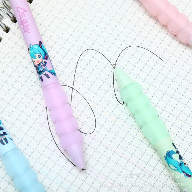 Kawaii Hatsune Miku Gel Pen Cu - Gel Ink Pen Set のレビューと価格