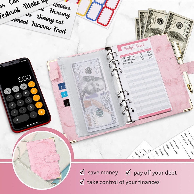 A6 Budget Binder with Cash Env - Planner Weekly Budget のレビューと価格