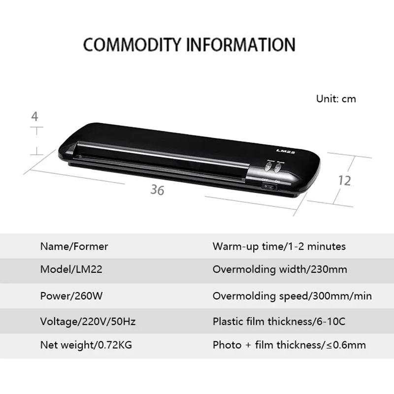 Excellent A4 Laminator Machine - Document Laminator Pouch のレビューと価格