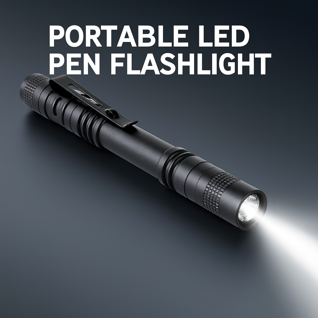 Portable Mini LED Pen Flashlig - Stationery Supply のレビューと価格