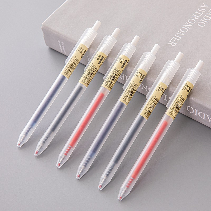 6/10Pcs 0.5mm Retractable Gel  - Office Stationery Supply Business のレビューと価格