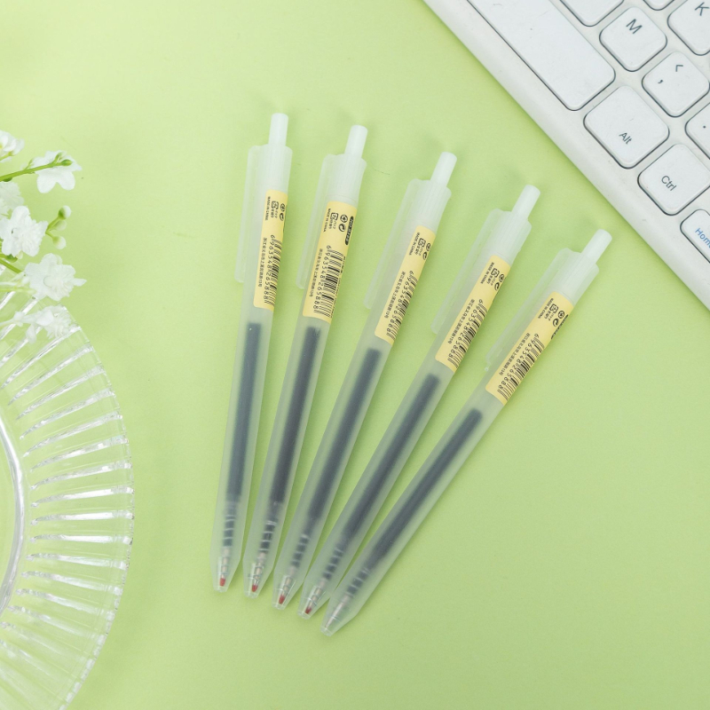 6/10Pcs 0.5mm Retractable Gel  - Office Stationery Supply Business のレビューと価格