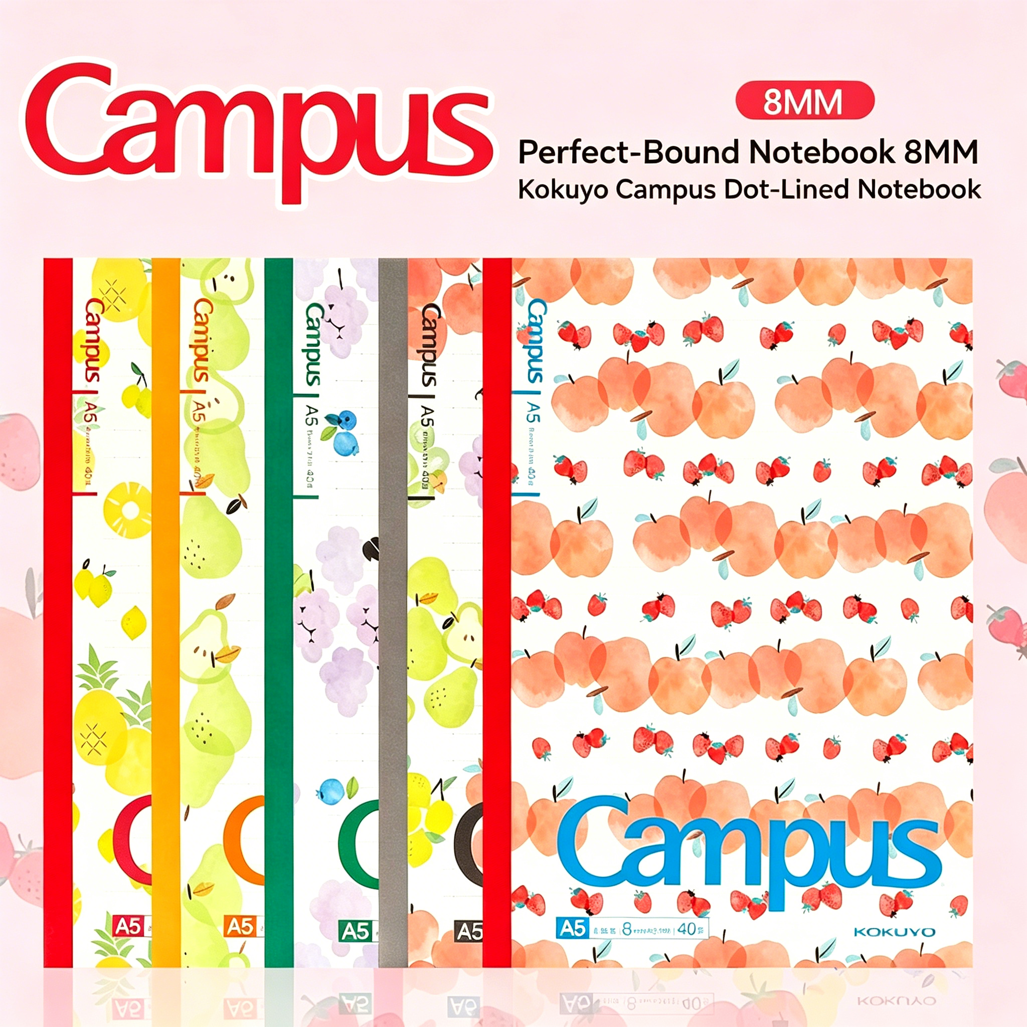 KOKUYO Campus A5 Notebook, 8mm - Notebook Dotted A5 のレビューと価格