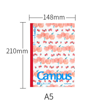KOKUYO Campus A5 Notebook, 8mm - Notebook Dotted A5 のレビューと価格