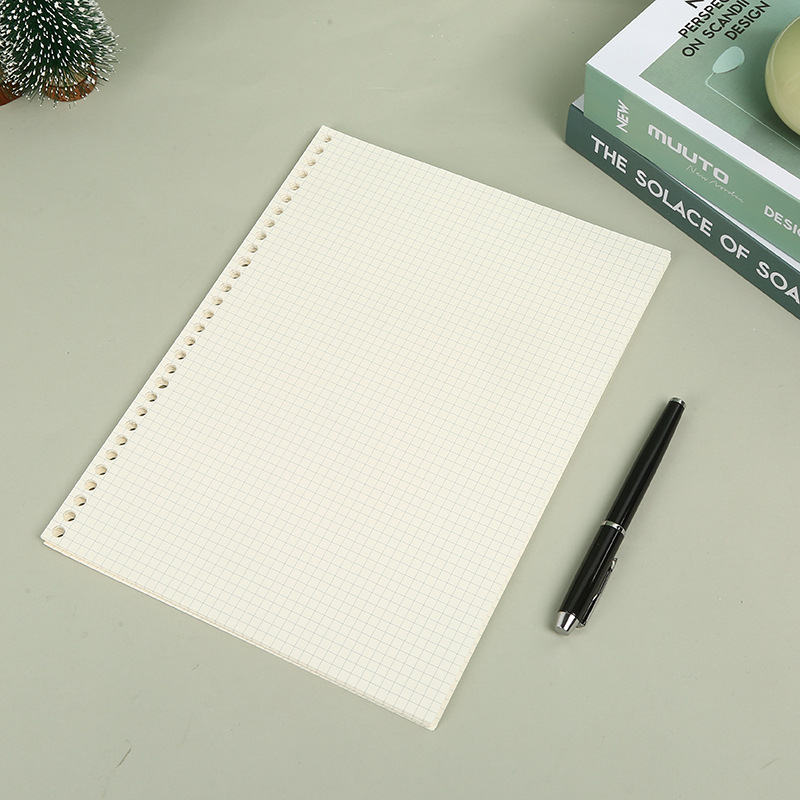 A5 B5 Line Grid 20Holes Loose- - Notebook Dotted A5 のレビューと価格