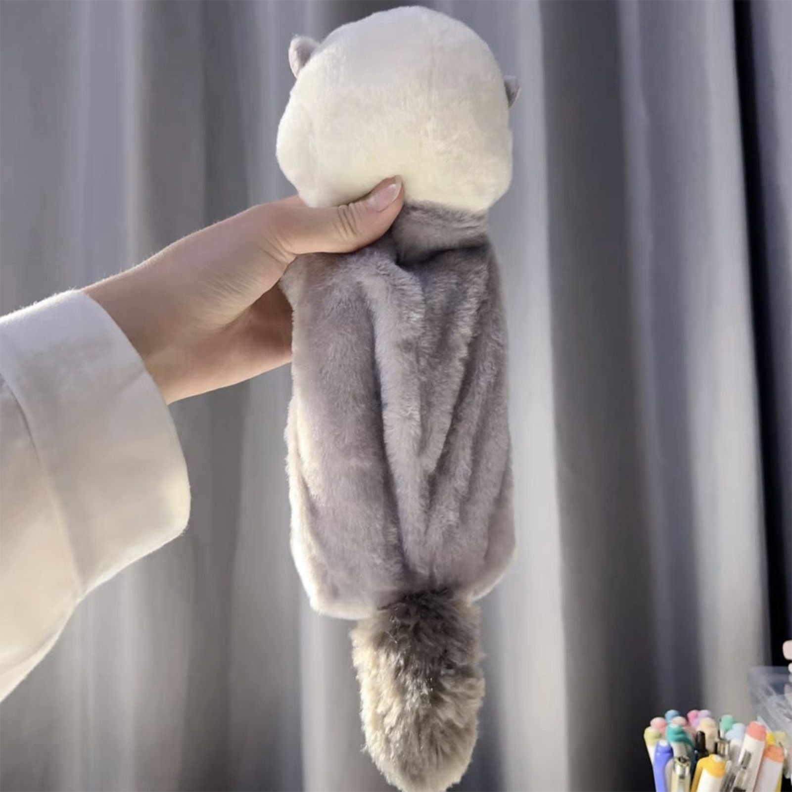 Creative Plush Toy Pencil Case - Stationery Supply のレビューと価格