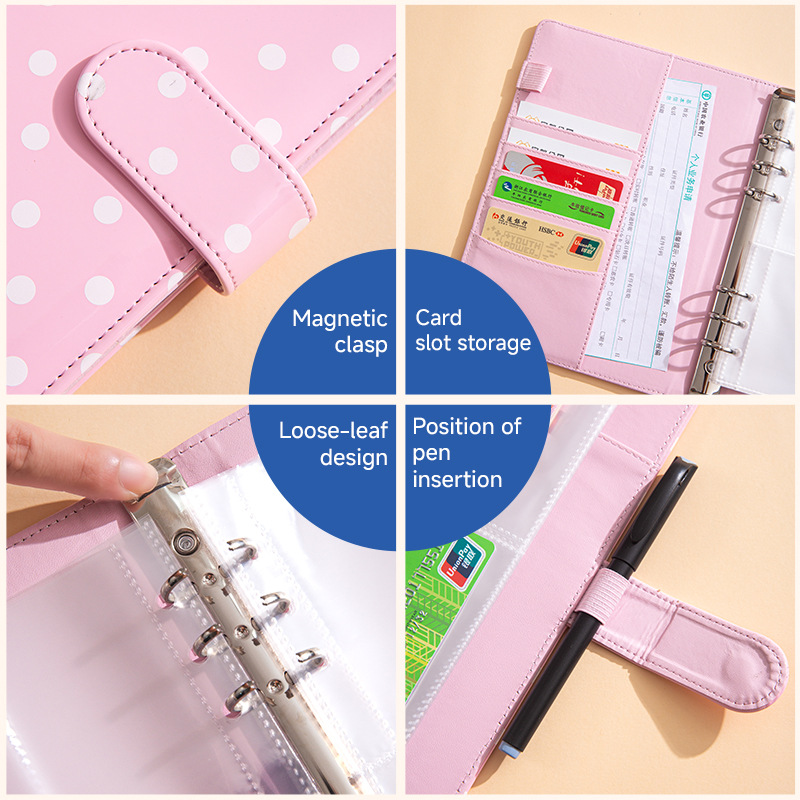 A5 Dotted Loose Leaf Budget No - Notebook Dotted A5 のレビューと価格