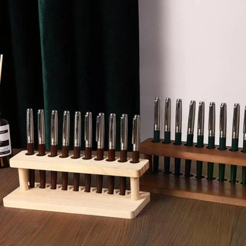 Walnut Wood Test Tube Rack Mul - Is Stationery Office Supply のレビューと価格