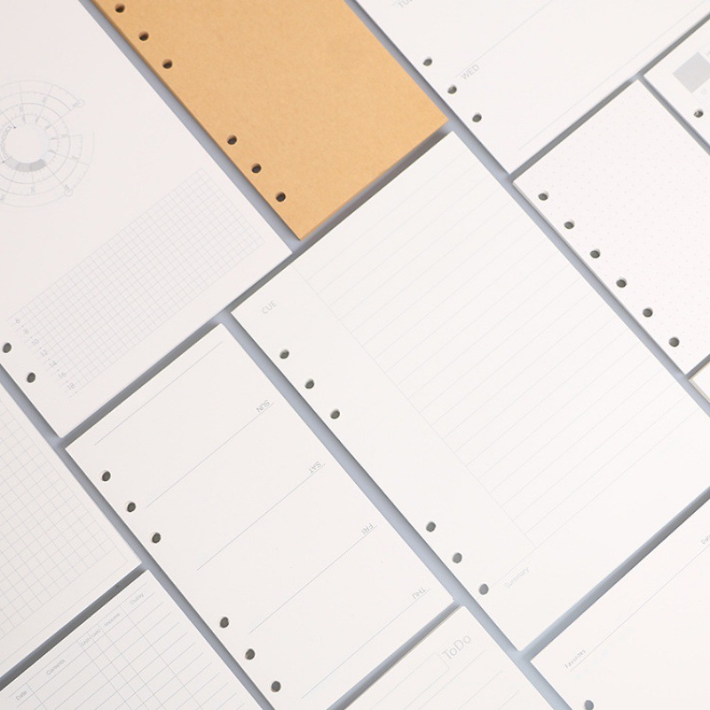 A5 A6 A7 Loose Leaf Notebook R - Notebook Dotted A5 のレビューと価格