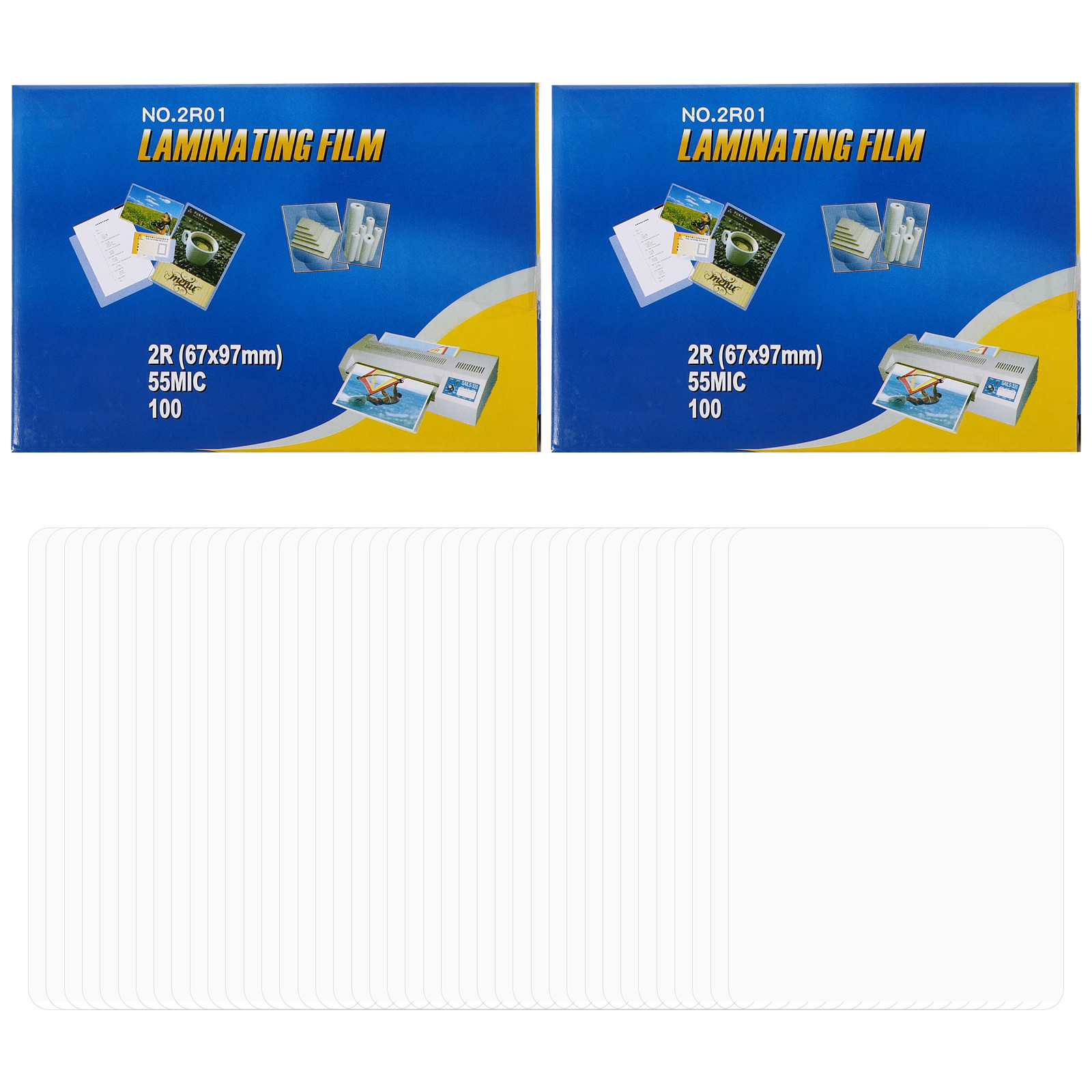 200Pcs Thermal Laminating Shee - Document Laminator Pouch のレビューと価格