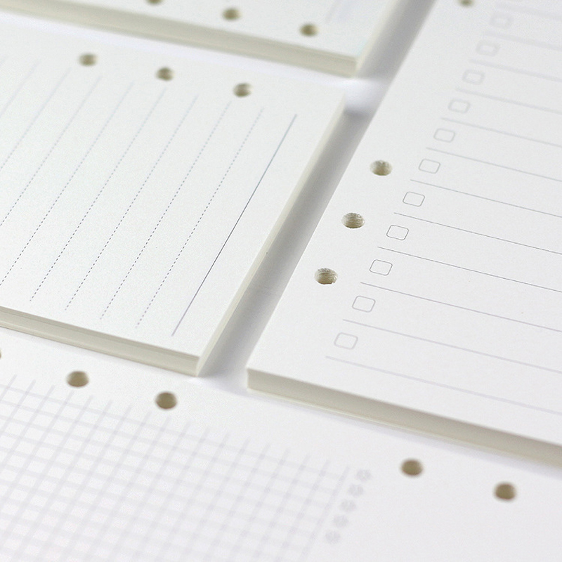 45 Sheets A5 A6A7 Loose Leaf N - Notebook Dotted A5 のレビューと価格