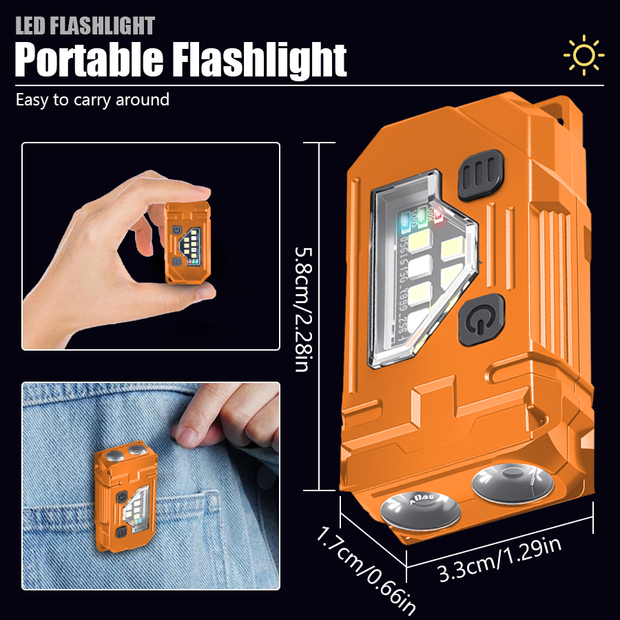 Mini Keychain EDC Flashlight R - Stationery Supply のレビューと価格