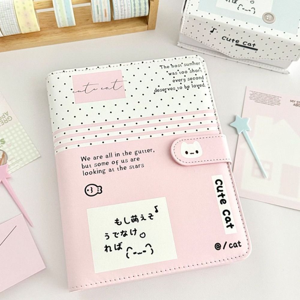 Korean A5 Loose-leaf Notebook  - Notebook Dotted A5 のレビューと価格