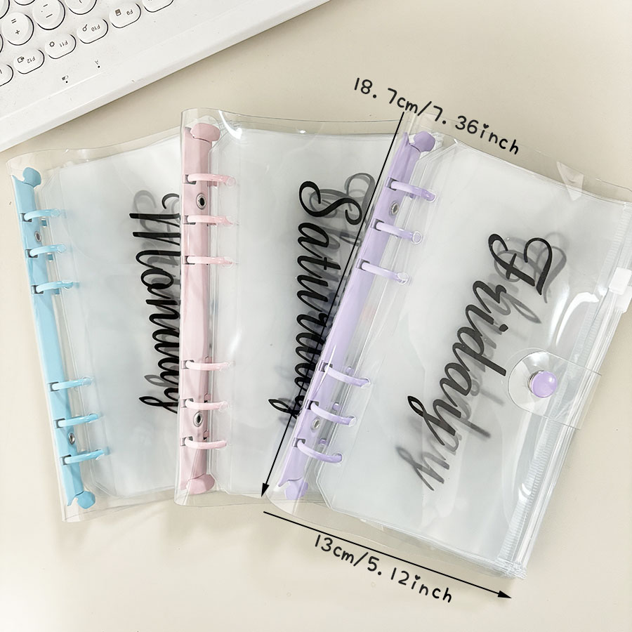 SKYSONIC 1 Set A6 Macarone Bin - Planner Weekly Budget のレビューと価格