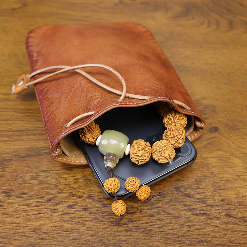 Handmade Retro Style Cowhide M - Tan Stationery & Office Supply のレビューと価格