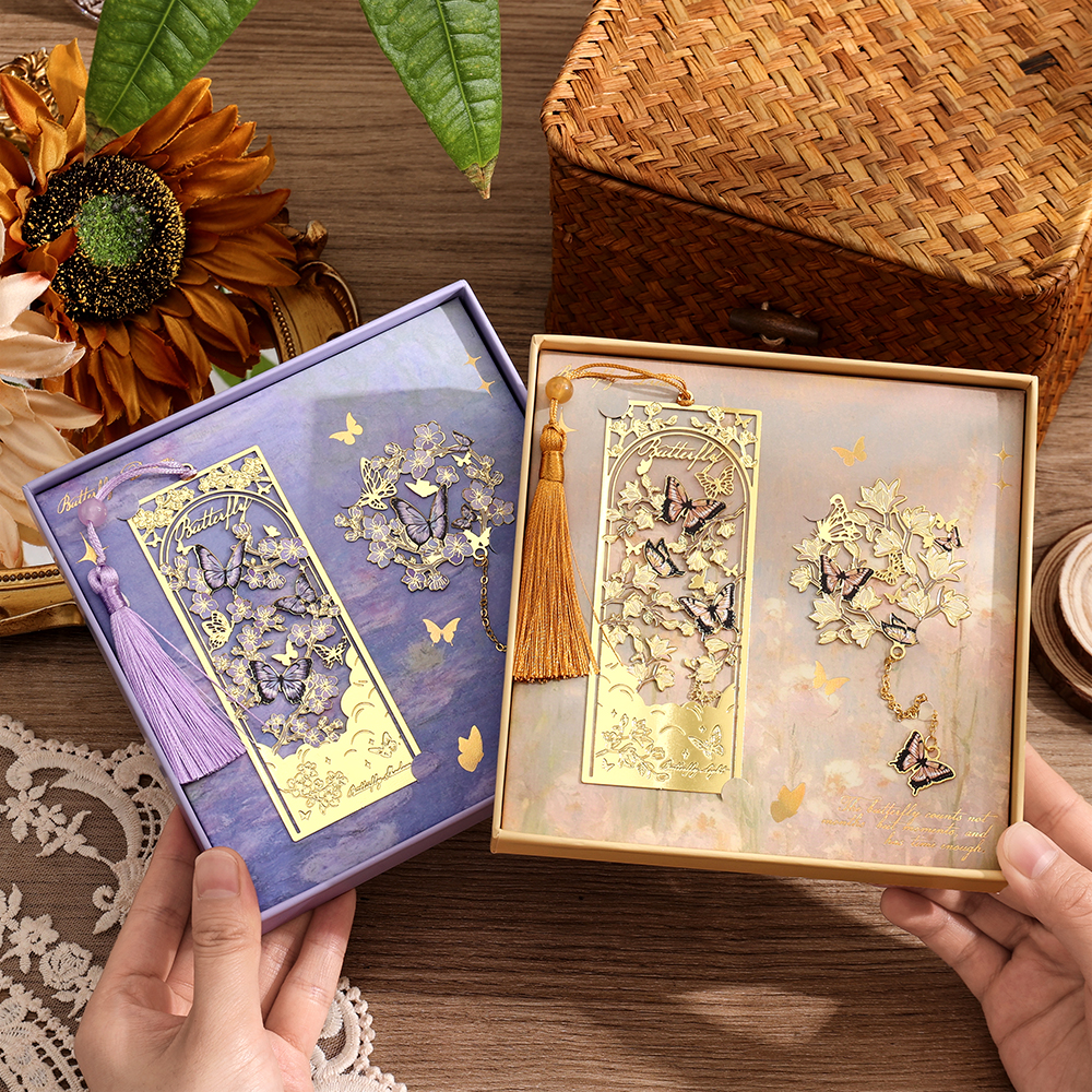 2 Pcs Butterfly Bookmarks With - Stationery Supply のレビューと価格
