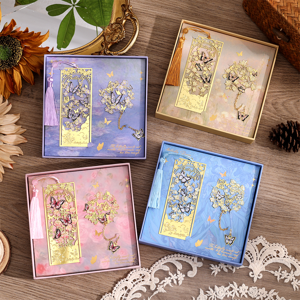 2 Pcs Butterfly Bookmarks With - Stationery Supply のレビューと価格