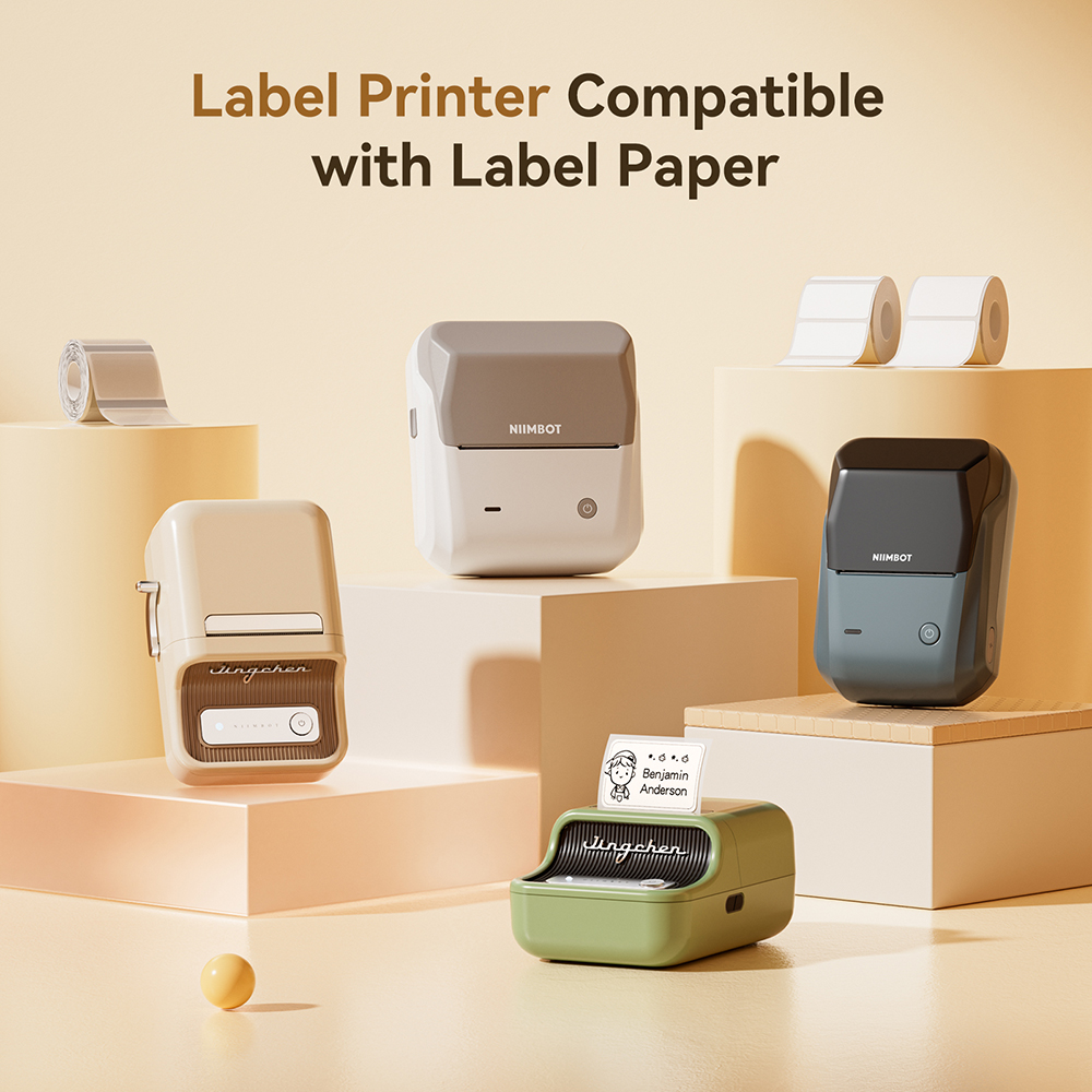 NIIMBOT Thermal Sticker Label  - Label Printer Tape のレビューと価格