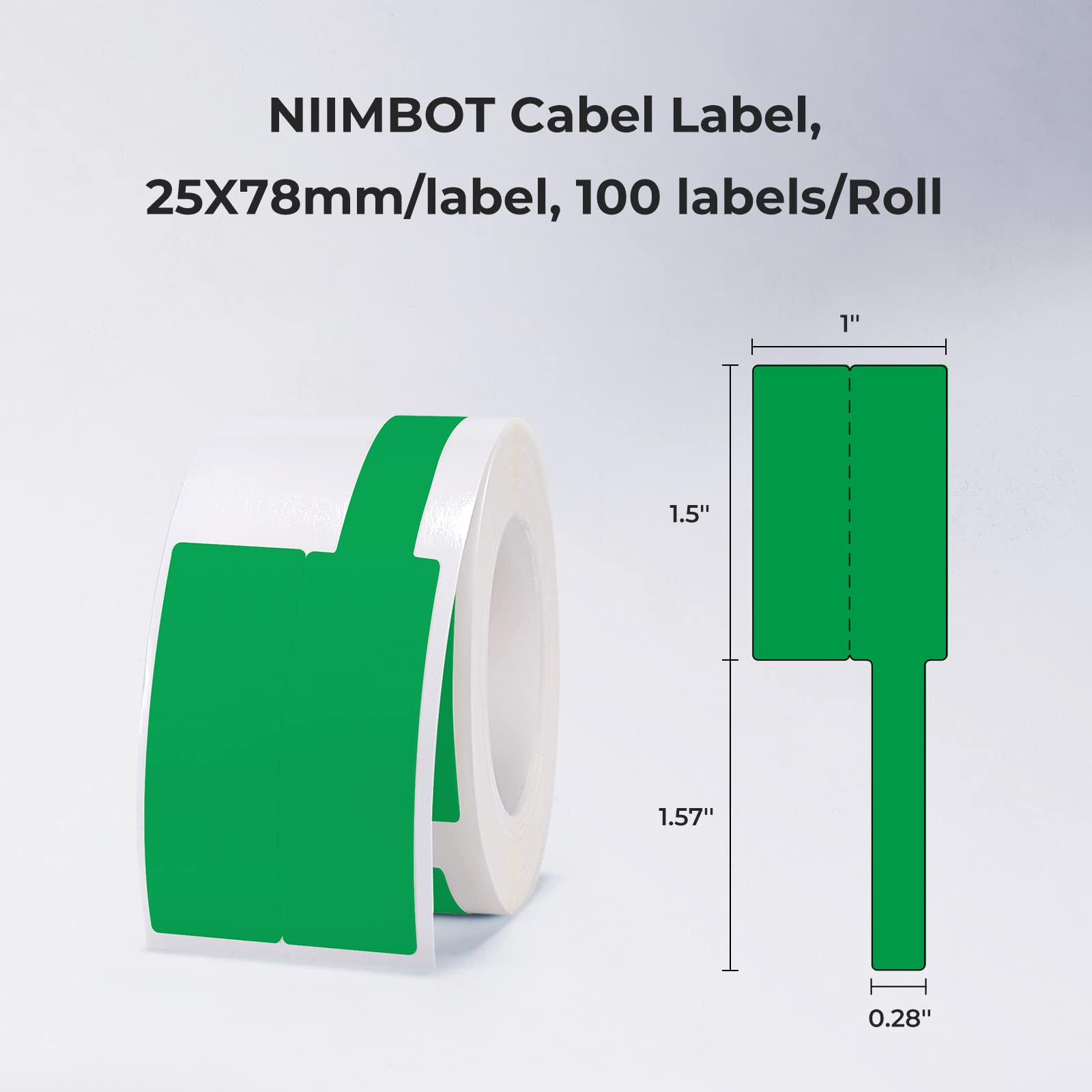 Niimbot Color Cable Label Wate - Label Printer Tape のレビューと価格