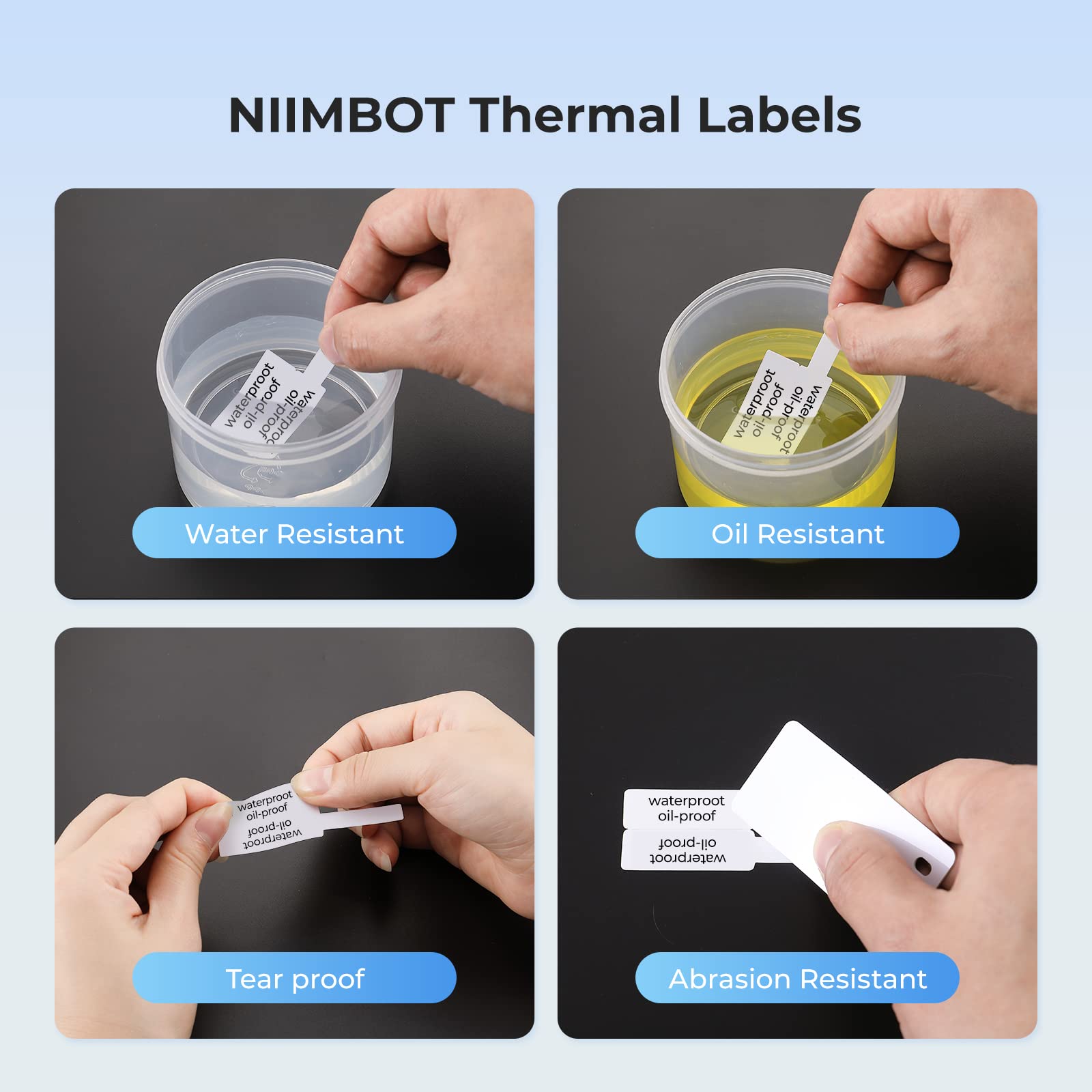 Niimbot Color Cable Label Wate - Label Printer Tape のレビューと価格