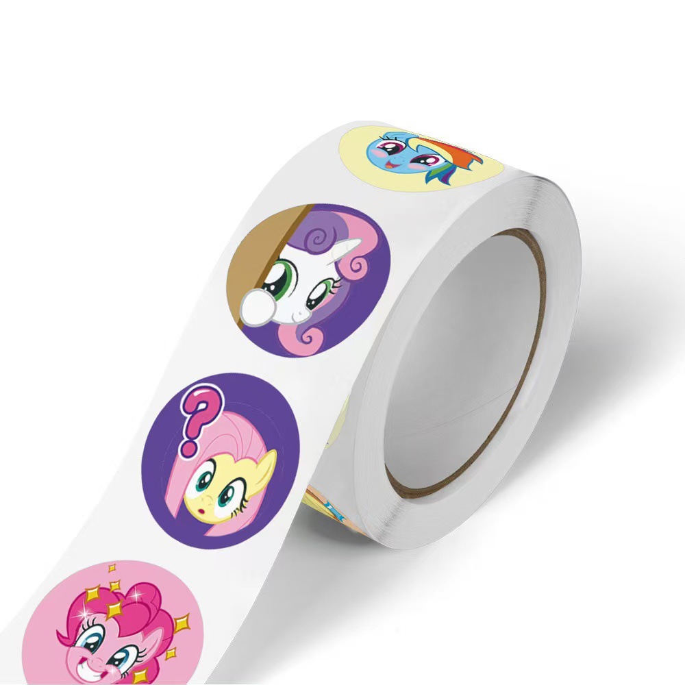 500Pcs My Little Pony Round St - Label Printer Tape のレビューと価格